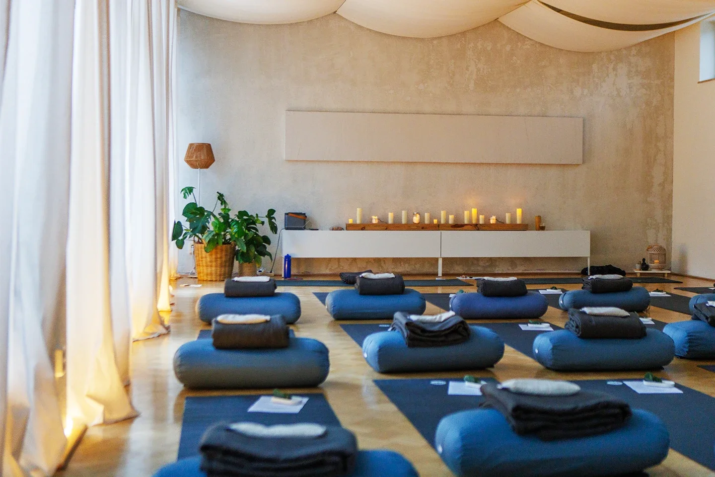 The yoga studio in Stahnsdorf